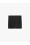 Slim Fit Mini Pareo Skirt with Window Detail and Glitter Accessories - 2