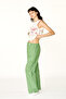 Cats Green Striped Long Pants - 3