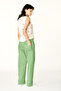 Cats Green Striped Long Pants - 5