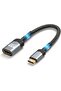 Mini HDMI to HDMI Adapter, Mini HDMI Male to HDMI Female Cable with 4K 60Hz HDR 3D 18Gbps Dolb - 8