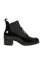D25Kb-1805 Daily Heeled Black Women's Boots - 2
