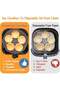 3-Pack Reusable Silicone Air Fryer Liners, Nonstick Parchment for Baking Oven - 5