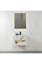Plus Aria Vanity with LED Sensor Light & Basin – Wall-Mounted Bathroom Unit 60x50 cm