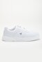 Unisex Sneakers White High Sole Lightweight Synthetic Leather - 5