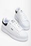 Unisex Sneakers White High Sole Lightweight Synthetic Leather - 2