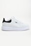 Unisex Sneakers White High Sole Lightweight Synthetic Leather - 5