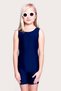 Girls Kids Swim Shortie - Navy