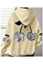 Women's Cherry Printed Hoodie