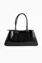 Zeina Model Black Women's Hand and Shoulder Bag - 3