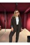 Patterned Cuffed Blazer Jacket - 5