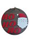 Ho Ho Ho New Year Christmas Santa Claus Wall Decor Pine Tree Ornament - 2