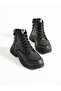 Jour Black Stitched Sole Women's Boots - 2