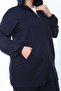 Women's Lycra Cupra Fabric Navy Blue Suit - 8