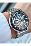Steel Band Steel Case 5 Atm Water Resistant Automatic Men's Wristwatch S02014Mr - 4