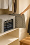1 Piece Polka Dot Steel Framed Window Organizer Medium Pouch Ring Binder Pouch 40X50X30Cm Sweater Pouch - 3