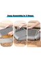Cat Pedal Step Stool with Filter Function, Easy Clean Cat Litter Ramp, Litter Trapper for M1 - 6
