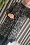 Women's Hijab Clothing Plus Size Stripe Patterned Nisa Set - 5