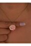 Pink Compass Star Steel Gold Necklace Gift Exquisite Thin Chain Daily Trend Necklace - 6
