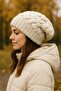 Elegant Knitted Patterned Beanie