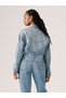 Shrunken '90s TruckerJean Ceket - 2