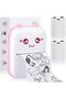 Pocket Mini Printer, Portable Printer with 12 Rolls Printing Paper for iOS Android Smartphone