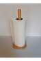 Bamboo Square Base Paper Towel Holder - 6