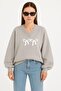 Kuredela Printed Unisex V-Neck Sweatshirt