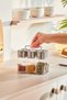 Ripple 7 Piece Spice Set with Stand Inox - 2