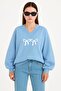 Kuredela Printed Unisex V-Neck Sweatshirt