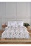 Cotton Duvet Cover Set Double Flora