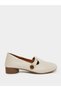 Floral Metal Buckle Strap Block Heels Shoes - 2