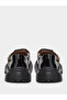 Black Patent Leather Mary Jane Shoes - 5