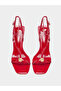 Stiletto Heel Sling Back Sandals - 6