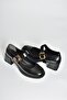 T820236060 Black Rustic Thick Heeled Women's Shoes - 5