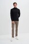 Slim Fit viscose blended premium half fisherman sweater-30310