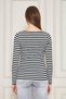 Boat Neck Long Sleeve Basic Women's T-Shirt – Comfortable and Stylish - 8