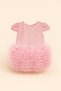 Tutu Short Sleeve Baby Girl Dress - Princess Dress, Birthday, Special Occasion Dress - 3