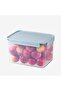 Classic Plus Rectangle Food Container 6L – Mint, 4-Side Locking, Stackable & Leakproof - 2