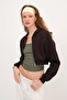 Fleece-Lined Crop Sweatshirt H1526-T9