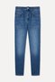 Women's Indigo Skinny Fit Jean Pants - 4
