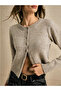 Women's Buttoned Basic Knitwear Cardigan - 7