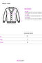 6955 Women's Ruffled Knit Sweater Burgundy - 8