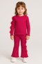 Girls' Floral Detail Flared Leg Set