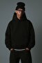 3-Thread Jersey Printed Unisex Hooded Sweatshirt