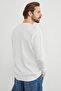 Striped Crew Neck Knitwear Sweater - 7