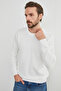 Striped Crew Neck Knitwear Sweater - 5