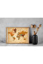 3 Pcs 1000 Piece Puzzle - Amsterdam and Blue Door Coffee Shop and World Map-Ii - 5