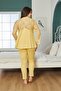 women's three-piece long-sleeve pajama set - 2