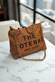 4620 Brown the Tote Bag Model Women's Hand and Shoulder Bag - 2