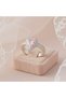 Adjustable Heart Design Steel Ring – Silver Color with Pink Zircon Stone |   Non-Blackening, Antiallergic - 5